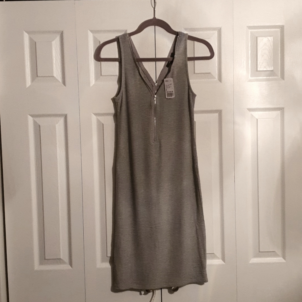 NWT Forever 21 Double Zipper Dress size M